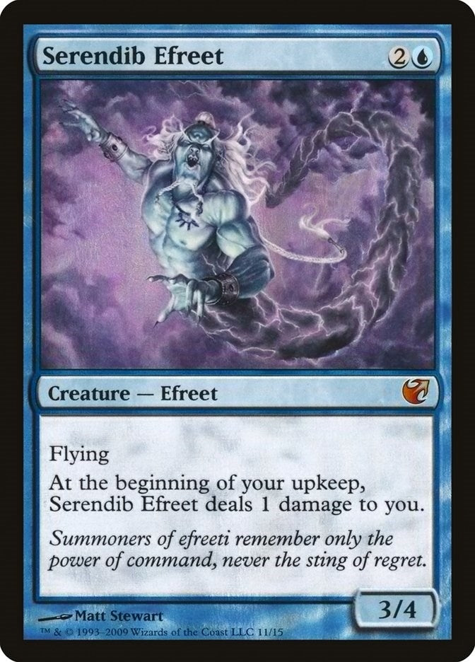 Image for Serendib Efreet (11) (V09) - Magic: The Gathering