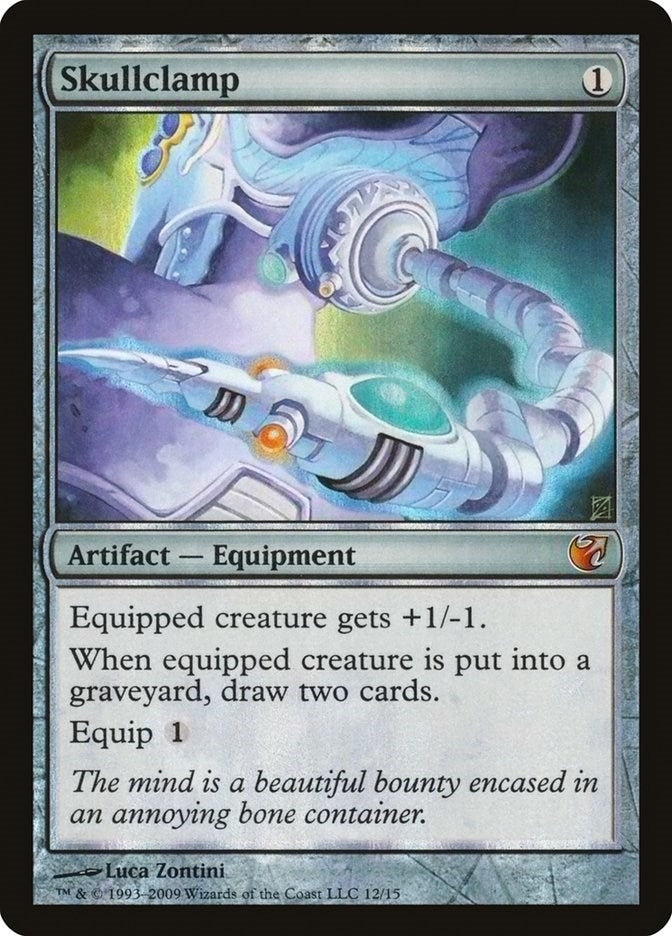Image for Skullclamp (12) (V09) - Magic: The Gathering
