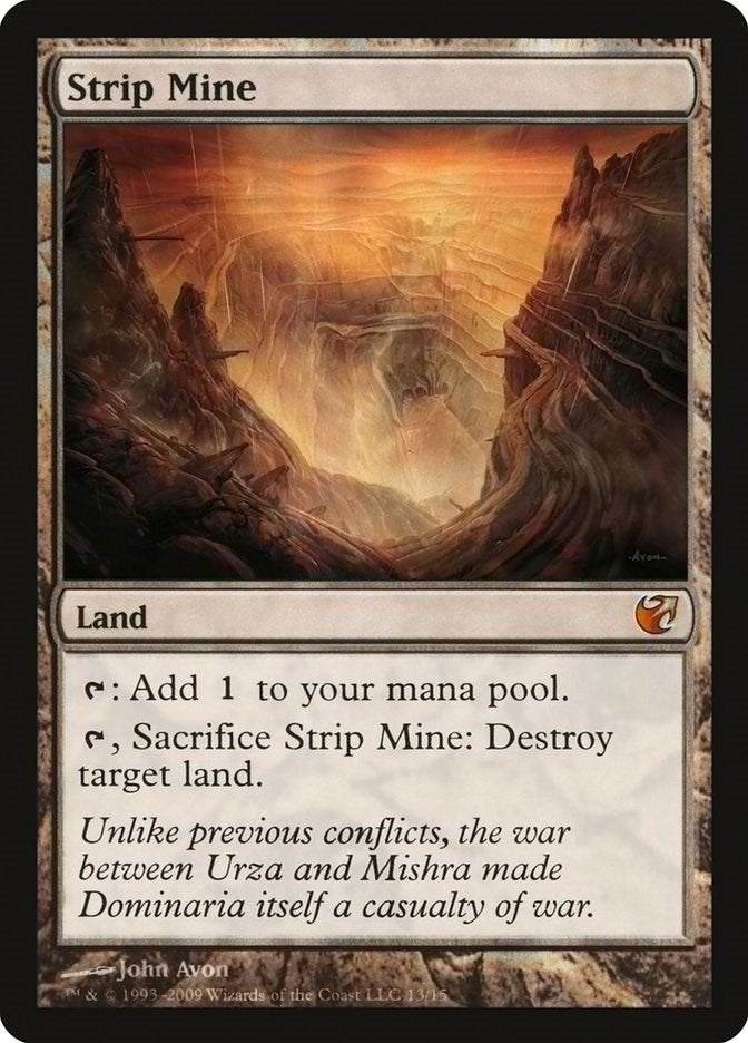 Image for Strip Mine (13) (V09) - Magic: The Gathering