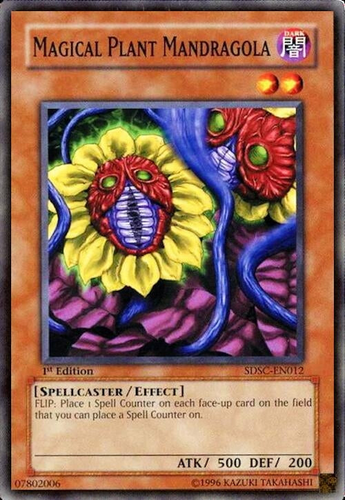 Magical Plant Mandragola (SDSC-EN012) (SDSC)