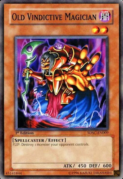 Old Vindictive Magician (SDSC-EN009) (SDSC)