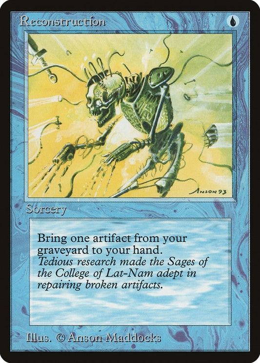 Image for Reconstruction (ATQ) - Magic: The Gathering