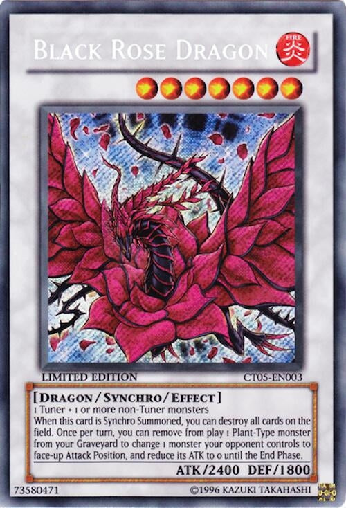 Black Rose Dragon (CT05-EN003) (CT05)