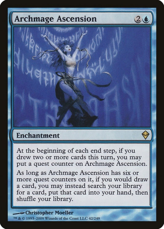 Image for Archmage Ascension (42) (ZEN) - Magic: The Gathering