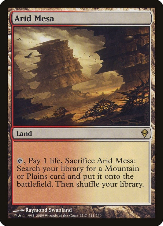 Image for Arid Mesa (211) (ZEN) - Magic: The Gathering