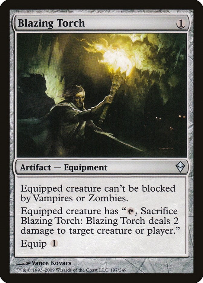 Image for Blazing Torch (197) (ZEN) - Magic: The Gathering