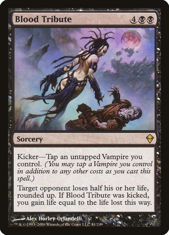 Image for Blood Tribute (81) (ZEN) - Magic: The Gathering