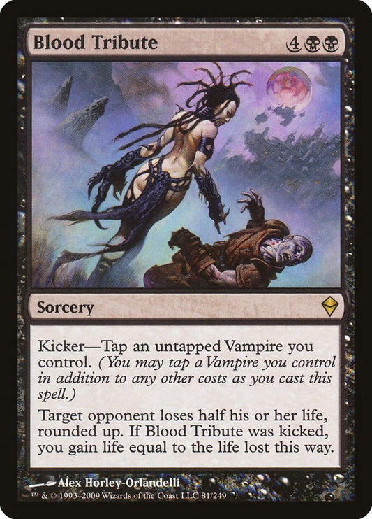 Image for Blood Tribute (81) (ZEN) - Magic: The Gathering
