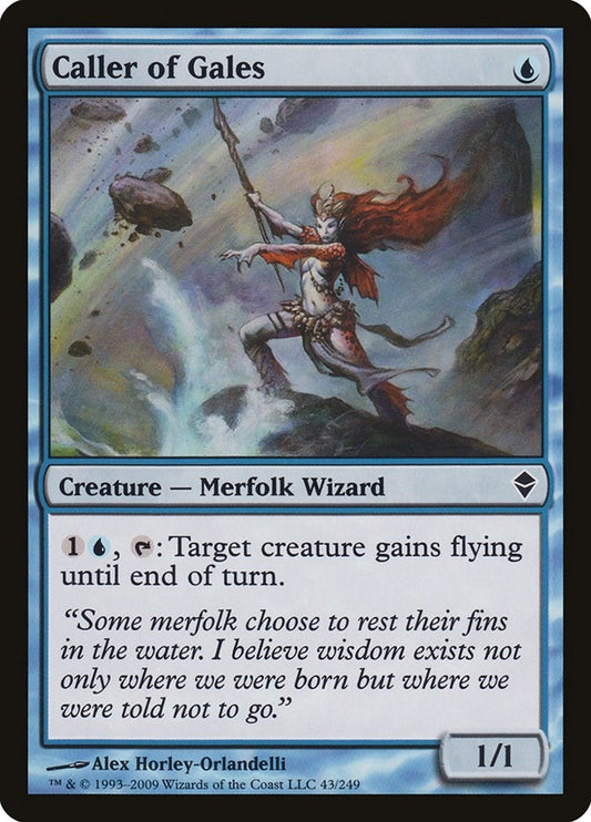 Image for Caller of Gales (43) (ZEN) - Magic: The Gathering