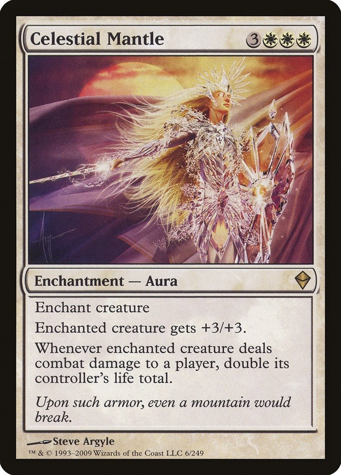 Image for Celestial Mantle (6) (ZEN) - Magic: The Gathering