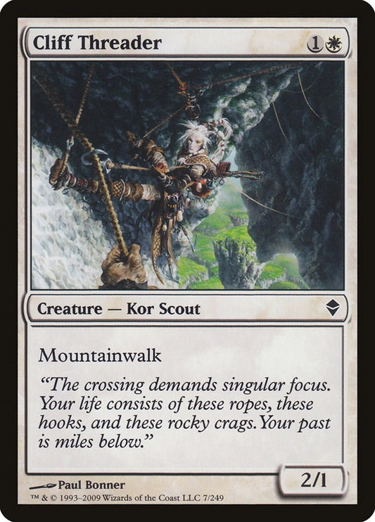 Image for Cliff Threader (7) (ZEN) - Magic: The Gathering