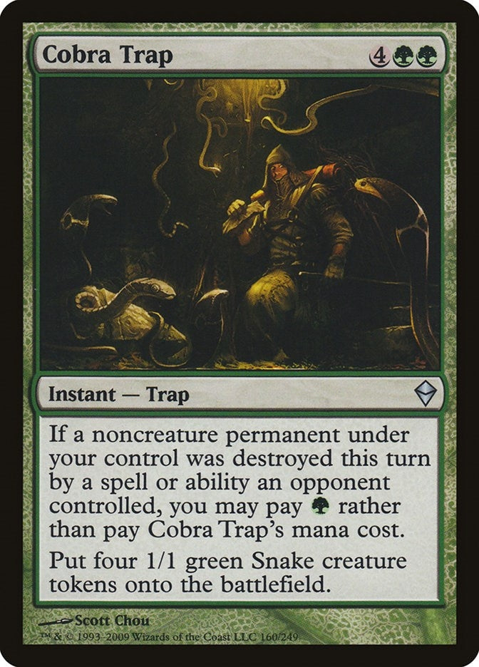 Image for Cobra Trap (160) (ZEN) - Magic: The Gathering
