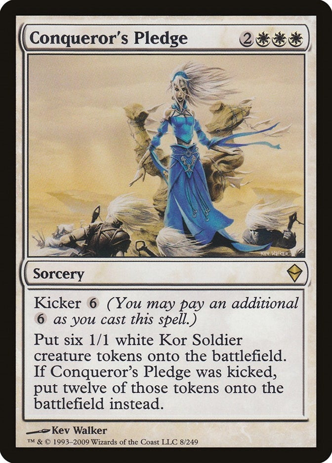 Image for Conqueror's Pledge (8) (ZEN) - Magic: The Gathering