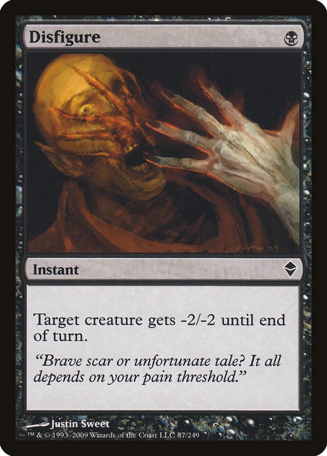 Image for Disfigure (87) (ZEN) - Magic: The Gathering