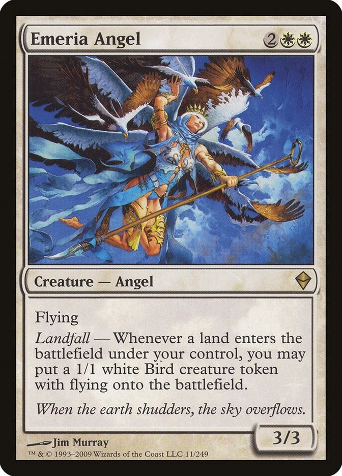 Image for Emeria Angel (11) (ZEN) - Magic: The Gathering