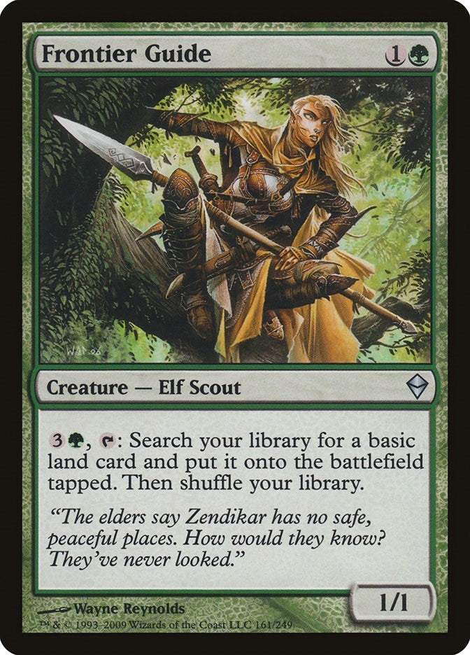 Image for Frontier Guide (161) (ZEN) - Magic: The Gathering