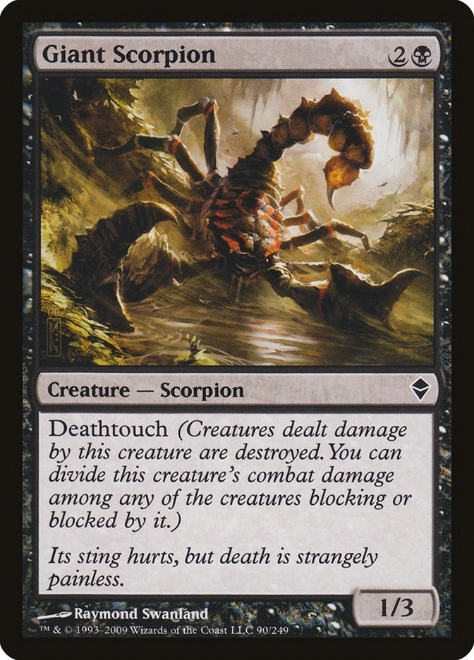 Image for Giant Scorpion (90) (ZEN) - Magic: The Gathering