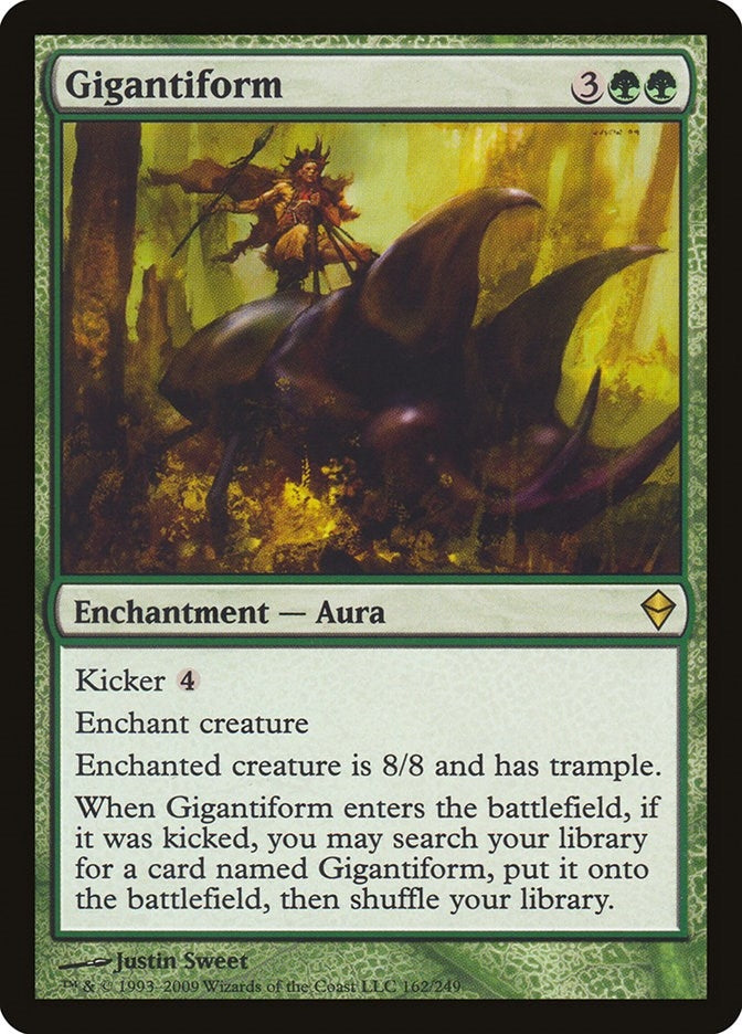 Image for Gigantiform (162) (ZEN) - Magic: The Gathering
