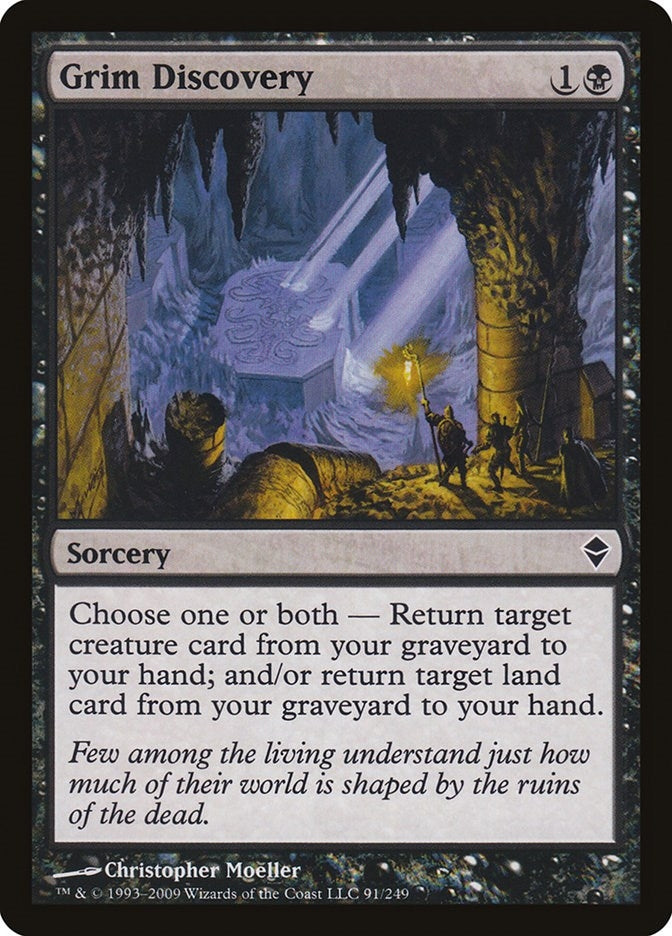 Image for Grim Discovery (91) (ZEN) - Magic: The Gathering
