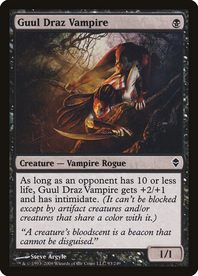 Image for Guul Draz Vampire (93) (ZEN) - Magic: The Gathering