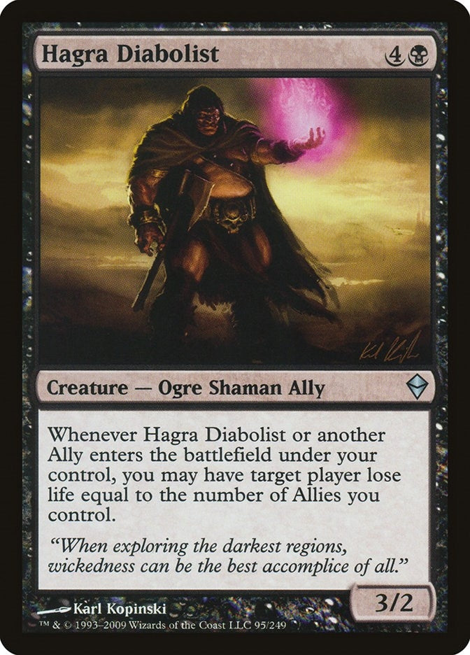 Image for Hagra Diabolist (95) (ZEN) - Magic: The Gathering