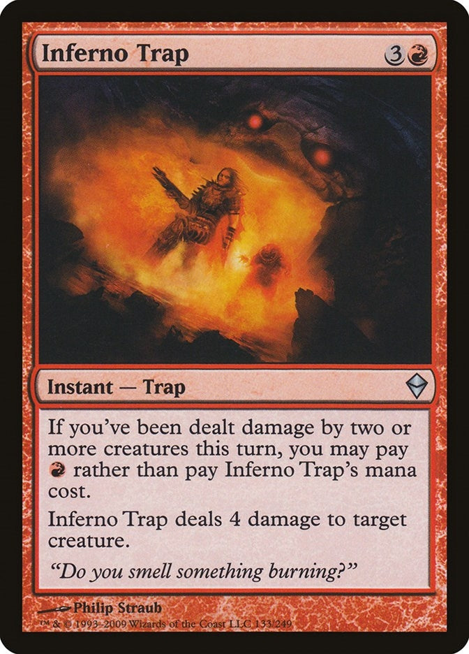 Image for Inferno Trap (133) (ZEN) - Magic: The Gathering