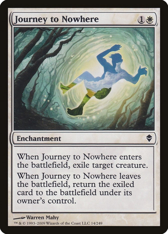 Image for Journey to Nowhere (14) (ZEN) - Magic: The Gathering