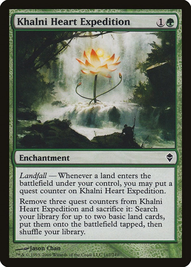 Image for Khalni Heart Expedition (167) (ZEN) - Magic: The Gathering
