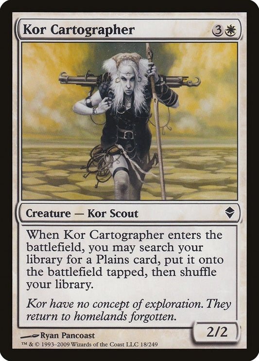 Image for Kor Cartographer (18) (ZEN) - Magic: The Gathering