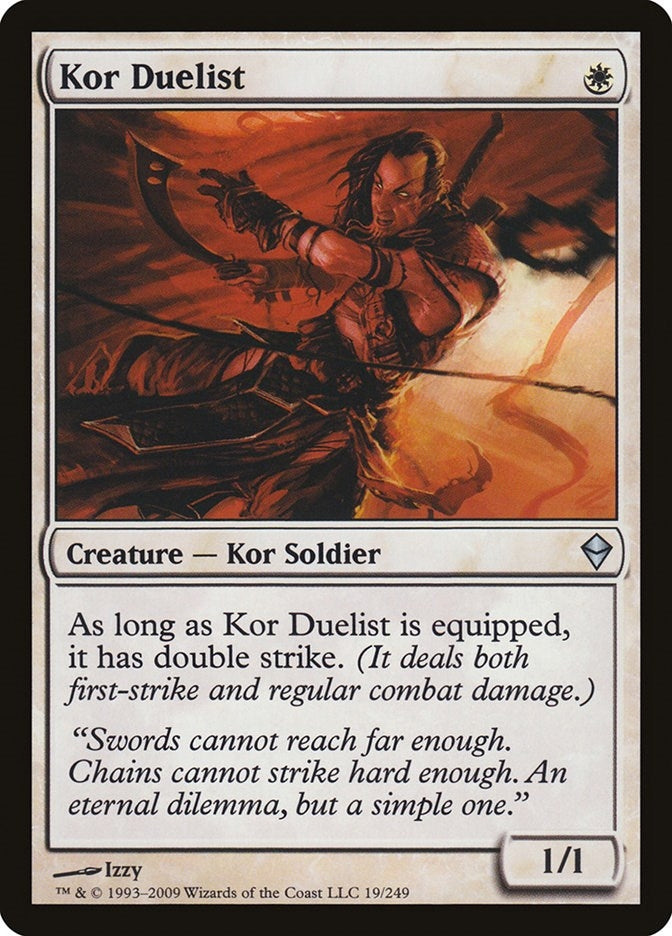 Image for Kor Duelist (19) (ZEN) - Magic: The Gathering