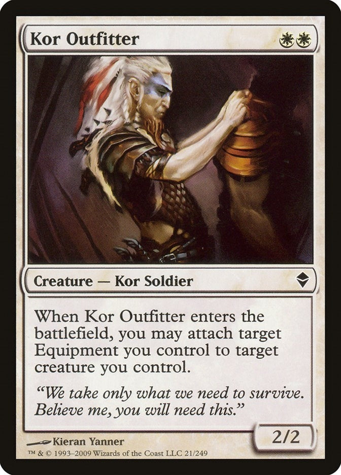 Image for Kor Outfitter (21) (ZEN) - Magic: The Gathering