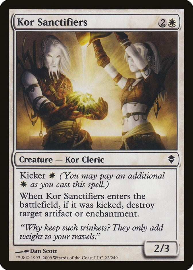 Image for Kor Sanctifiers (22) (ZEN) - Magic: The Gathering