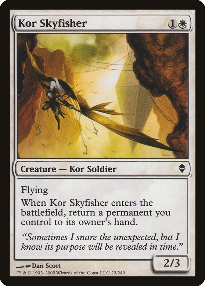 Image for Kor Skyfisher (23) (ZEN) - Magic: The Gathering