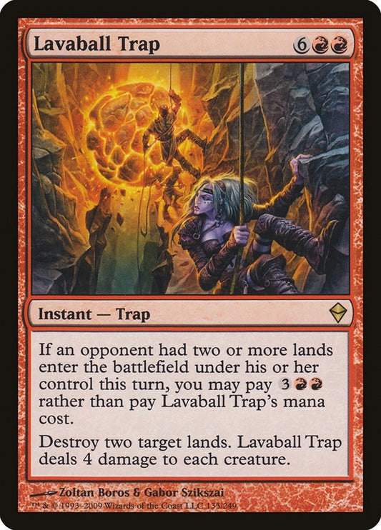Image for Lavaball Trap (135) (ZEN) - Magic: The Gathering