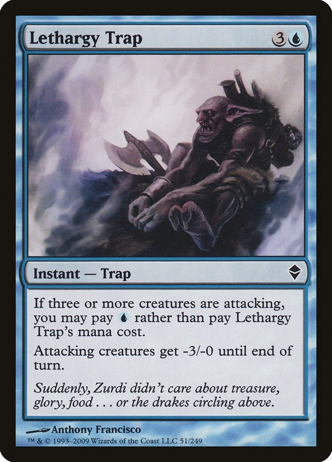 Image for Lethargy Trap (51) (ZEN) - Magic: The Gathering