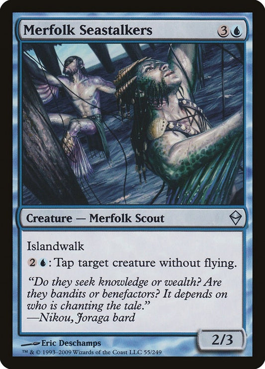 Image for Merfolk Seastalkers (55) (ZEN) - Magic: The Gathering