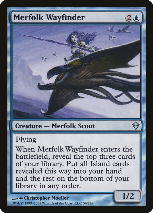 Image for Merfolk Wayfinder (56) (ZEN) - Magic: The Gathering