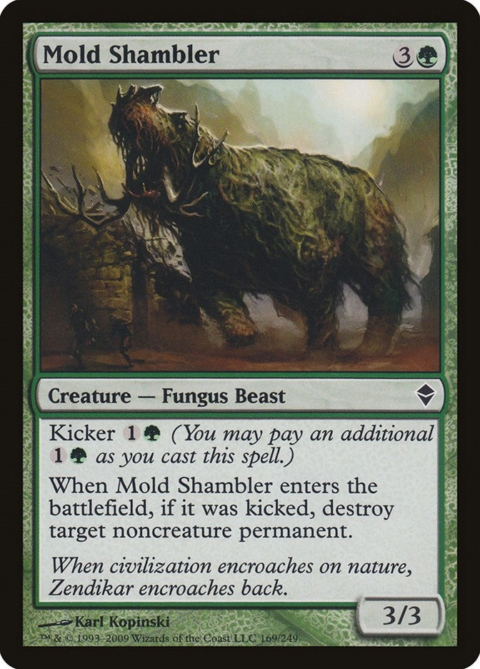 Image for Mold Shambler (169) (ZEN) - Magic: The Gathering