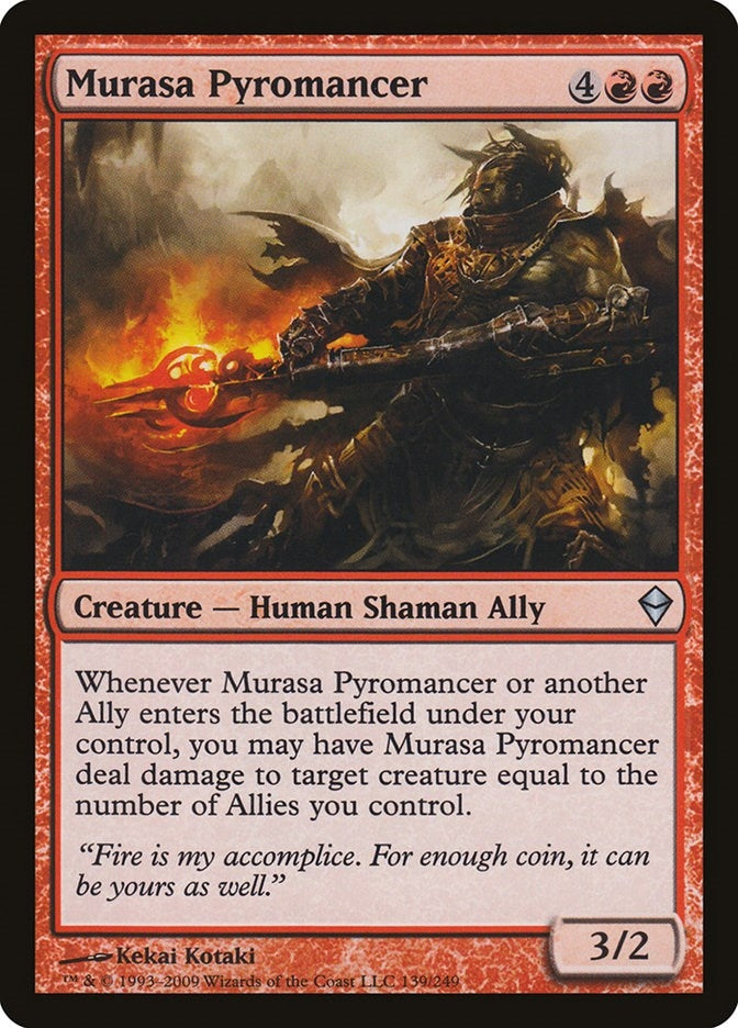 Image for Murasa Pyromancer (139) (ZEN) - Magic: The Gathering