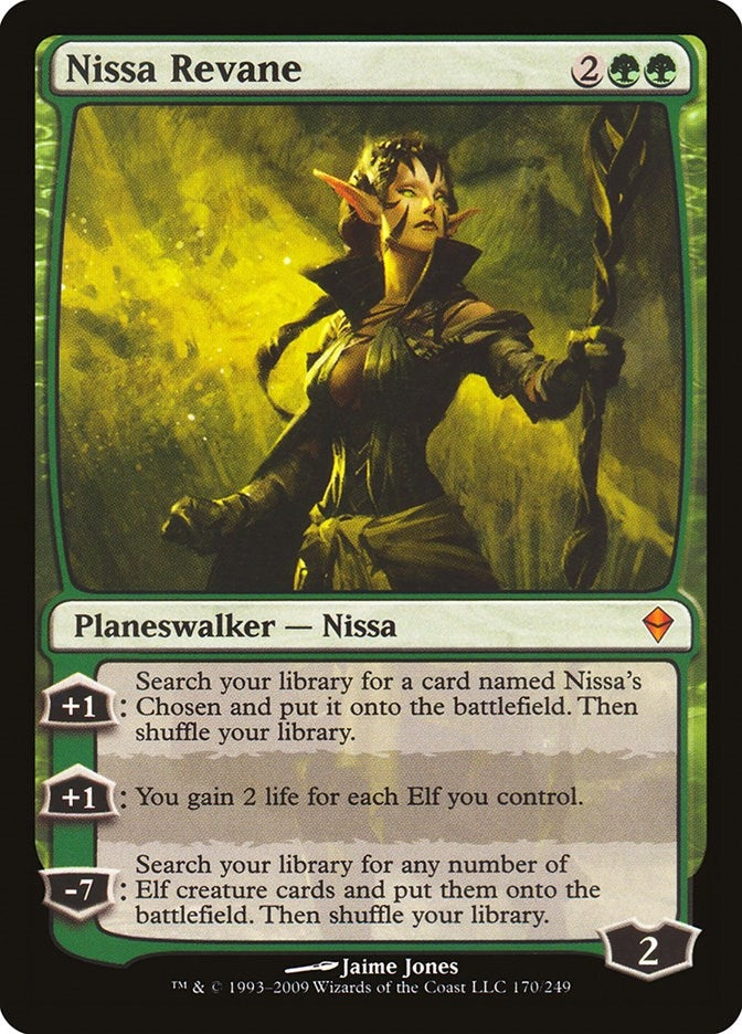 Image for Nissa Revane (170) (ZEN) - Magic: The Gathering