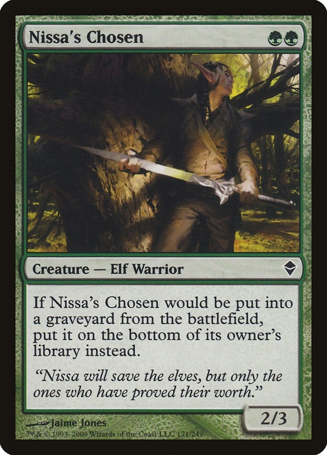 Image for Nissa's Chosen (171) (ZEN) - Magic: The Gathering