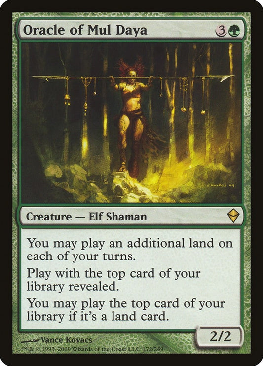 Image for Oracle of Mul Daya (172) (ZEN) - Magic: The Gathering