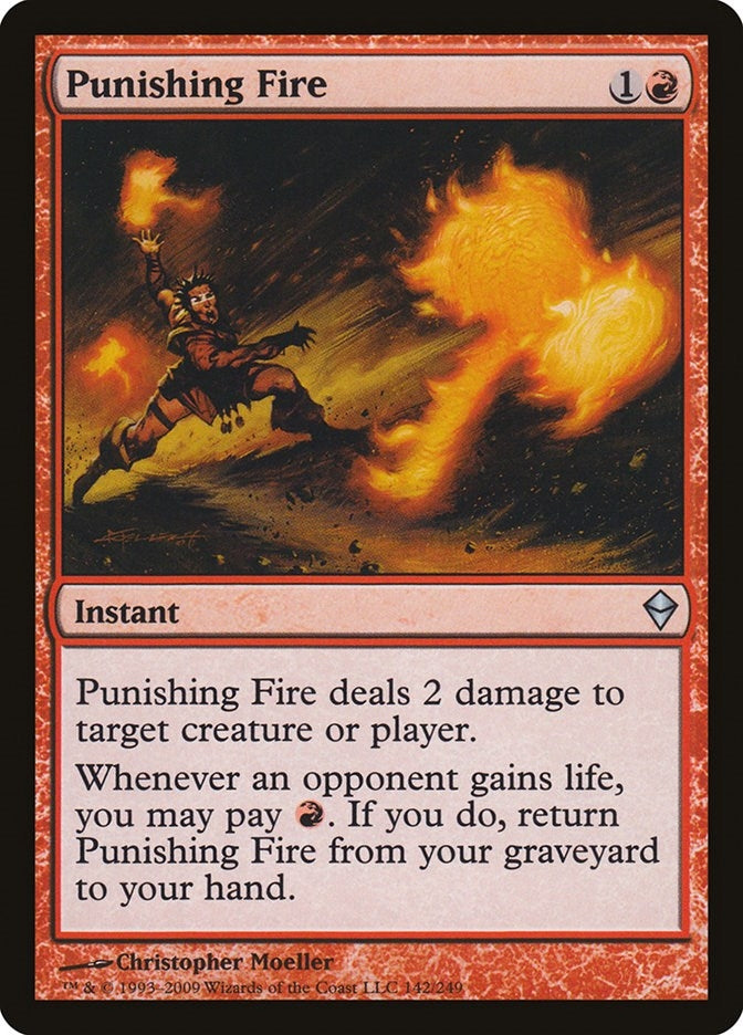 Image for Punishing Fire (142) (ZEN) - Magic: The Gathering