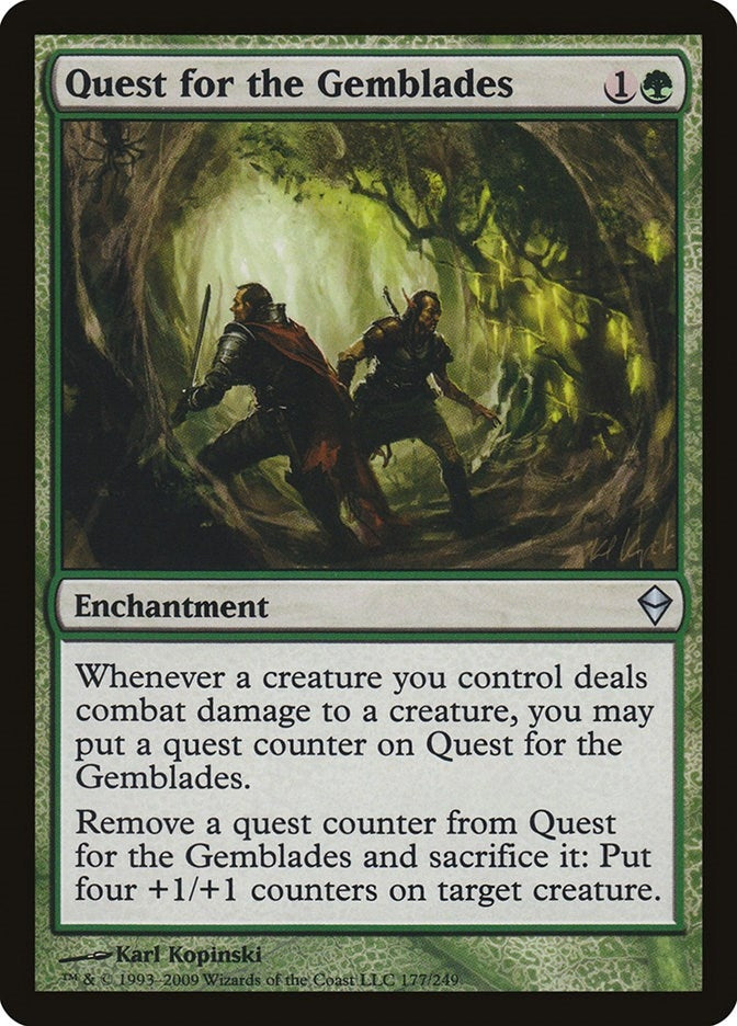 Image for Quest for the Gemblades (177) (ZEN) - Magic: The Gathering
