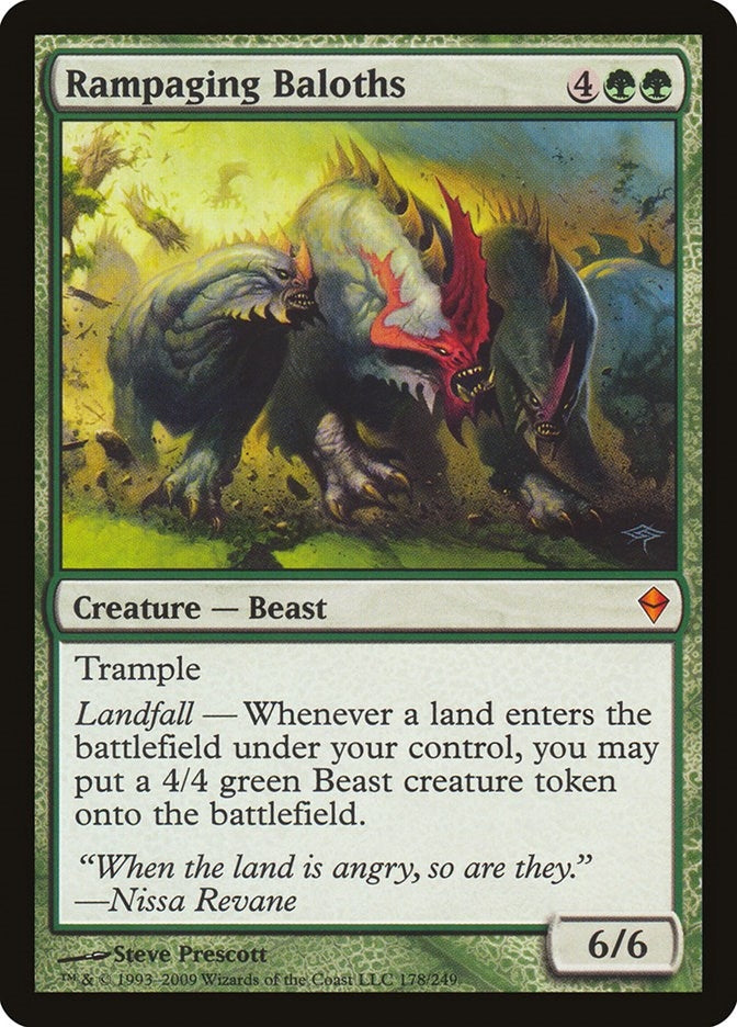 Image for Rampaging Baloths (178) (ZEN) - Magic: The Gathering