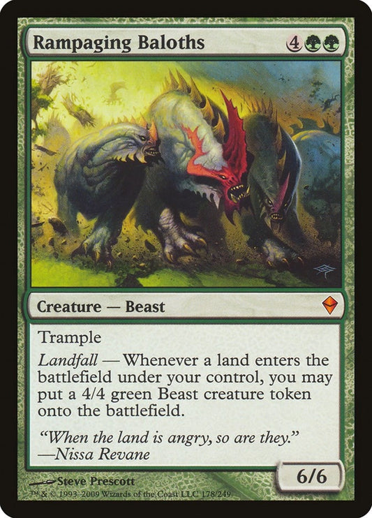Image for Rampaging Baloths (178) (ZEN) - Magic: The Gathering