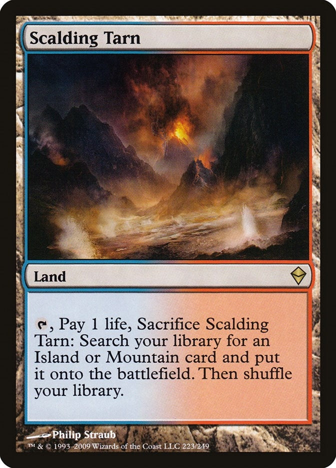 Image for Scalding Tarn (223) (ZEN) - Magic: The Gathering