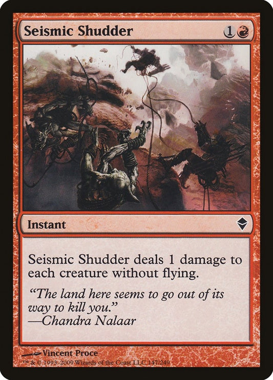 Image for Seismic Shudder (147) (ZEN) - Magic: The Gathering