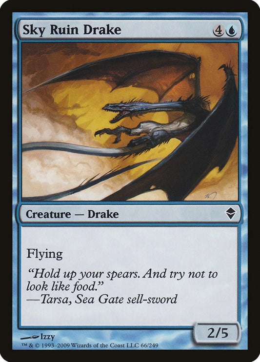 Image for Sky Ruin Drake (66) (ZEN) - Magic: The Gathering