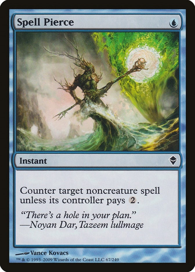 Image for Spell Pierce (67) (ZEN) - Magic: The Gathering